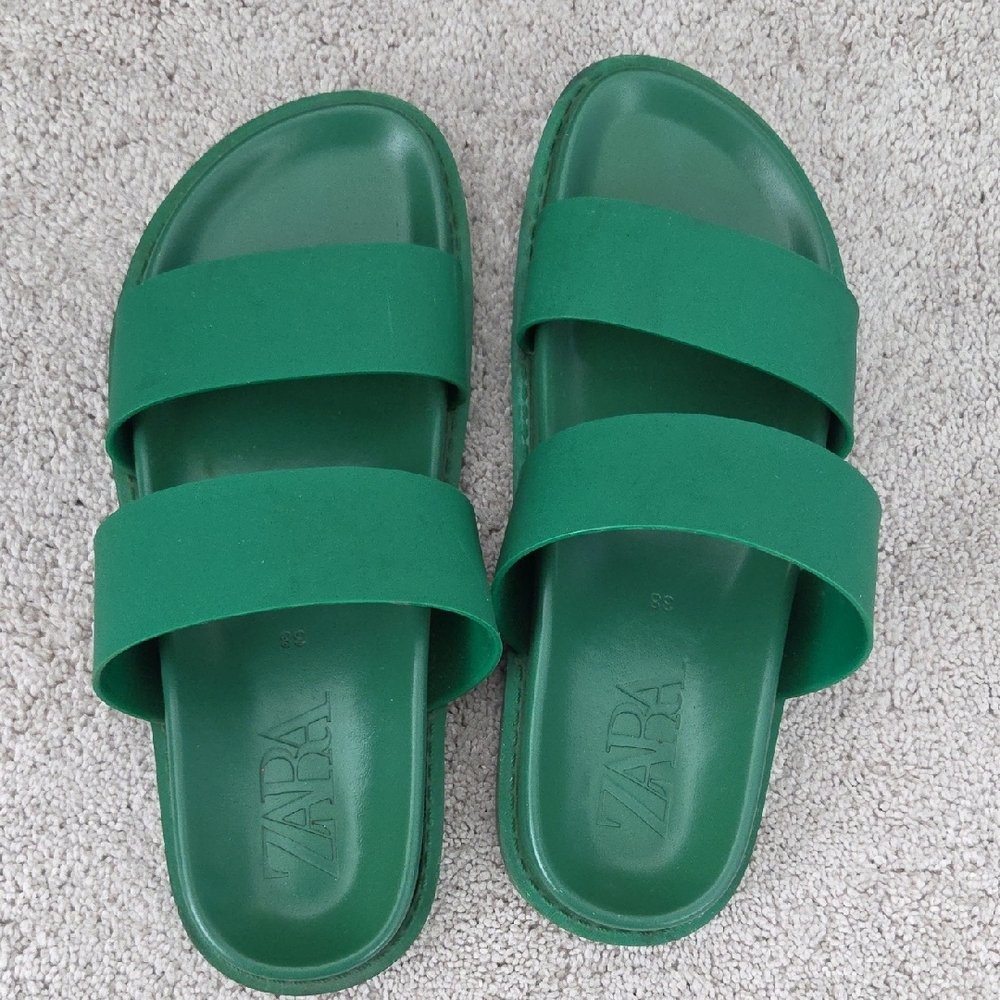 Zara Women's Emerald Slide Sandals